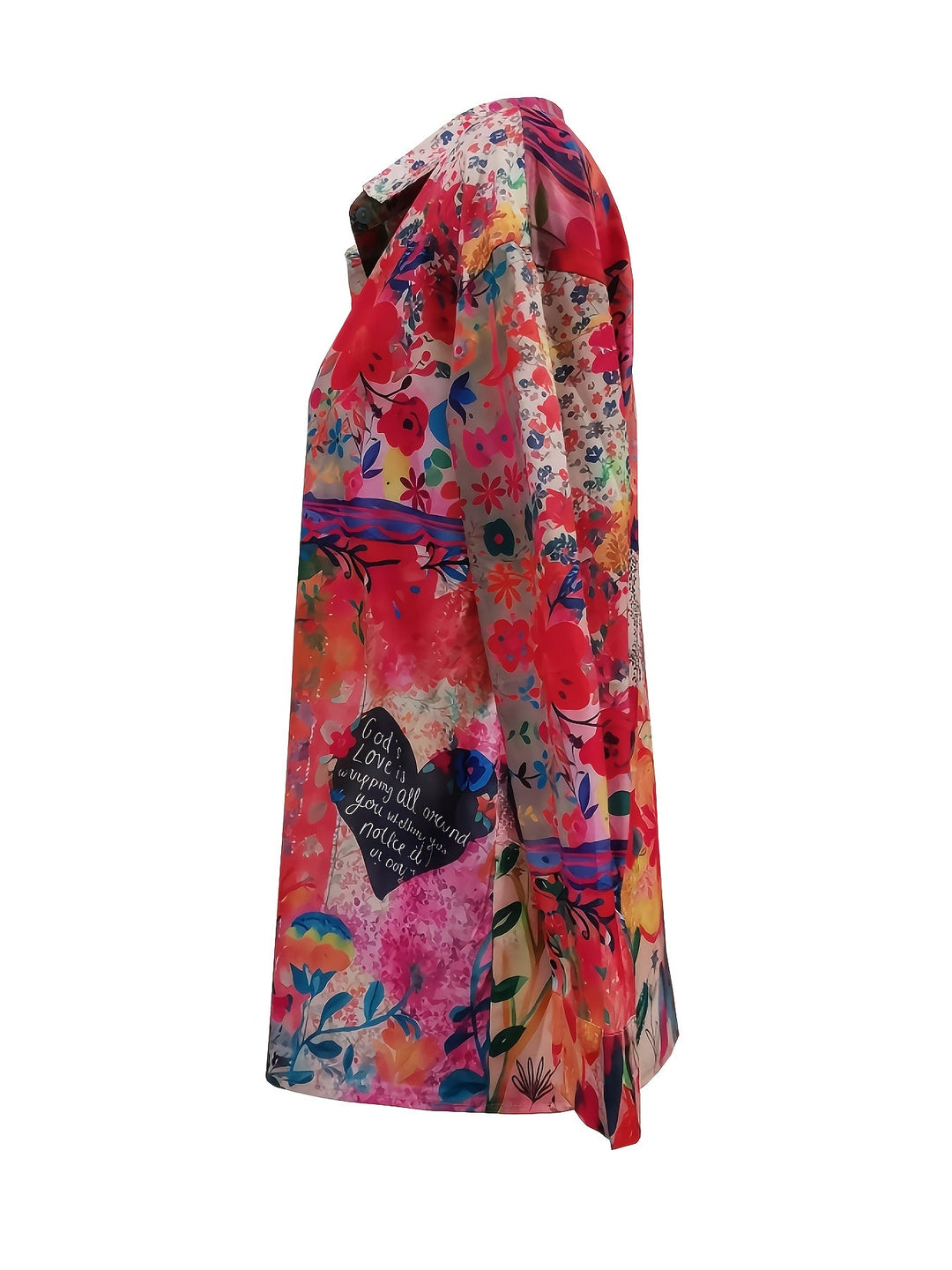 Camille™ | Floral Grace Blouse