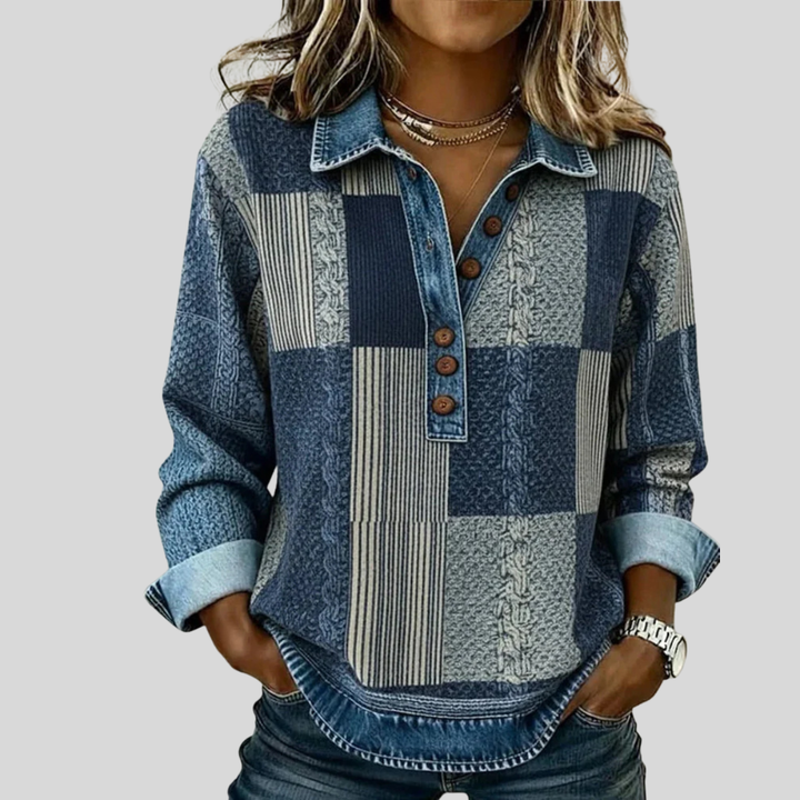 Barbara | Patchwork Top