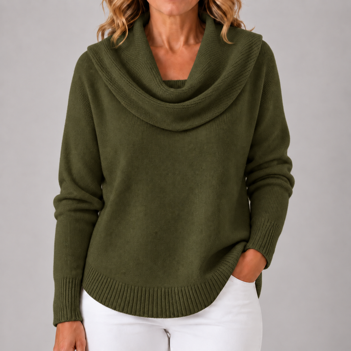 Isobel | Elegant Cowl Neck Sweater