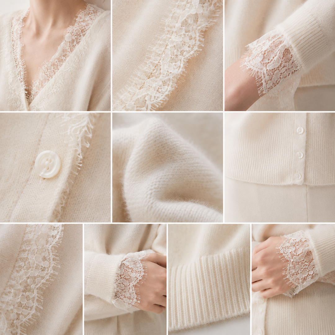 Élodie Lace Cardigan