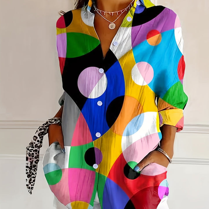 Harper | Patchwork Charm Blouse