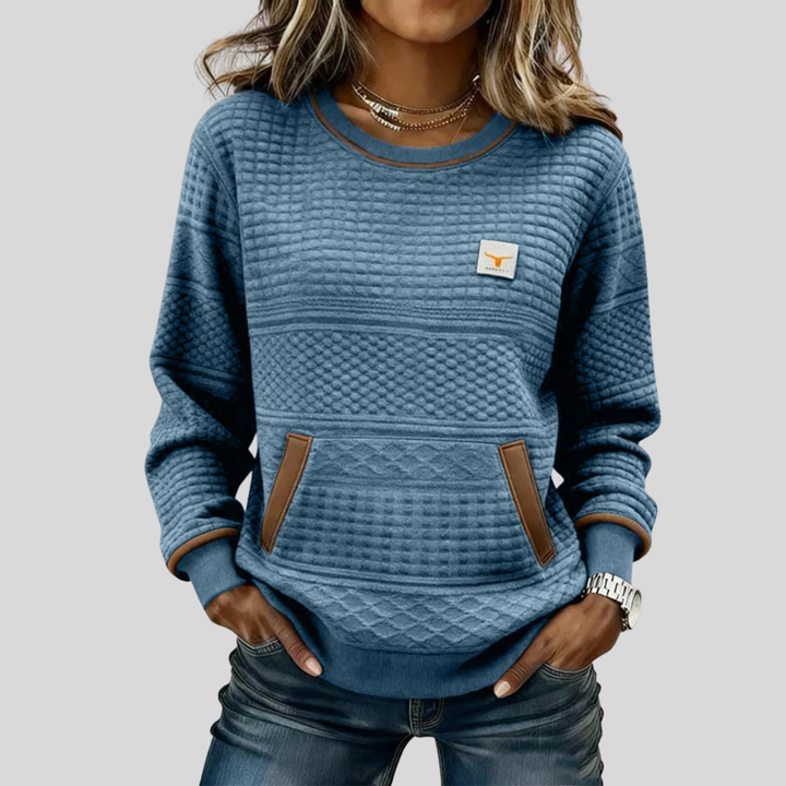 Donna | Soft Colorblock Sweatshirt