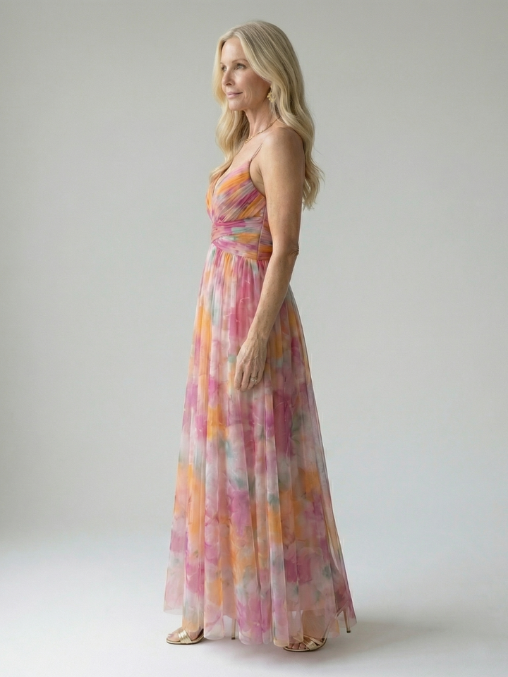 Soft Wrap Maxi Dress