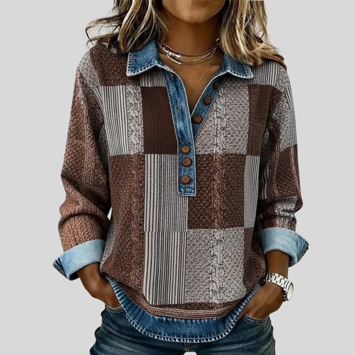 Barbara | Patchwork Top