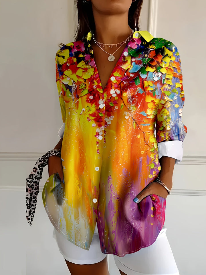 Lillian | Floral Elegance Blouse