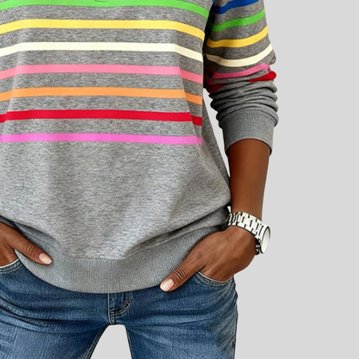 Patricia | Sporty Quarter-Zip Sweatshirt