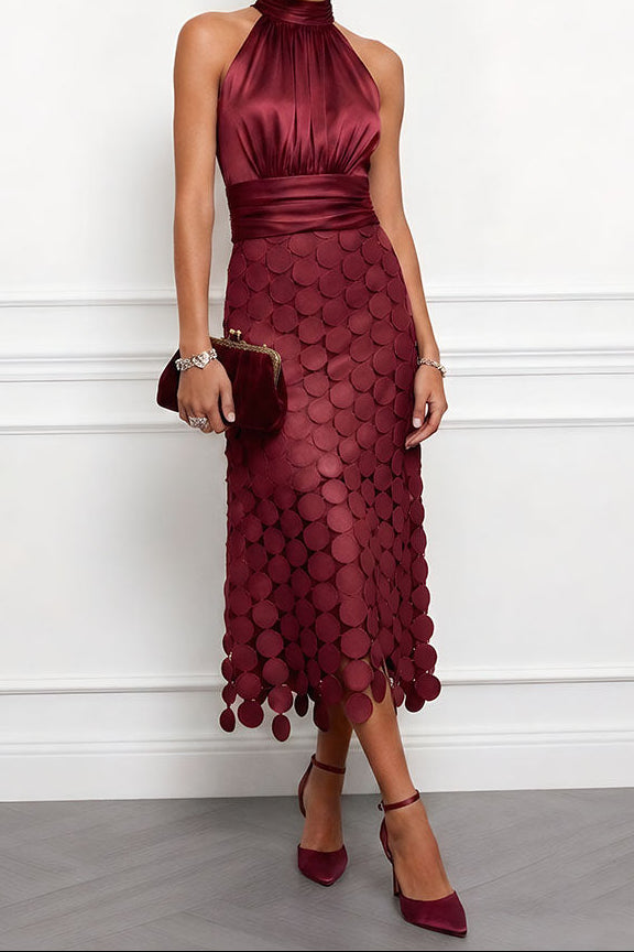 Celine | Elegant Midi Dress for Special Occasions