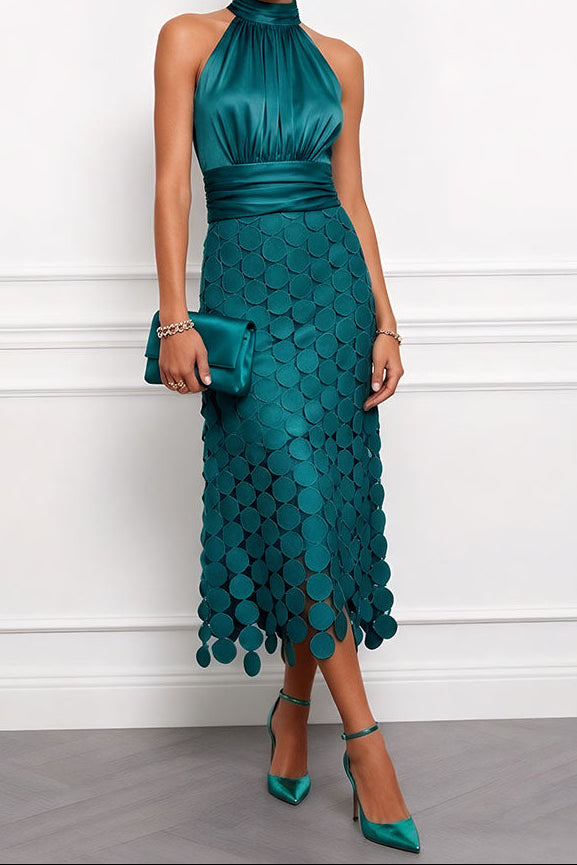 Celine | Elegant Midi Dress for Special Occasions