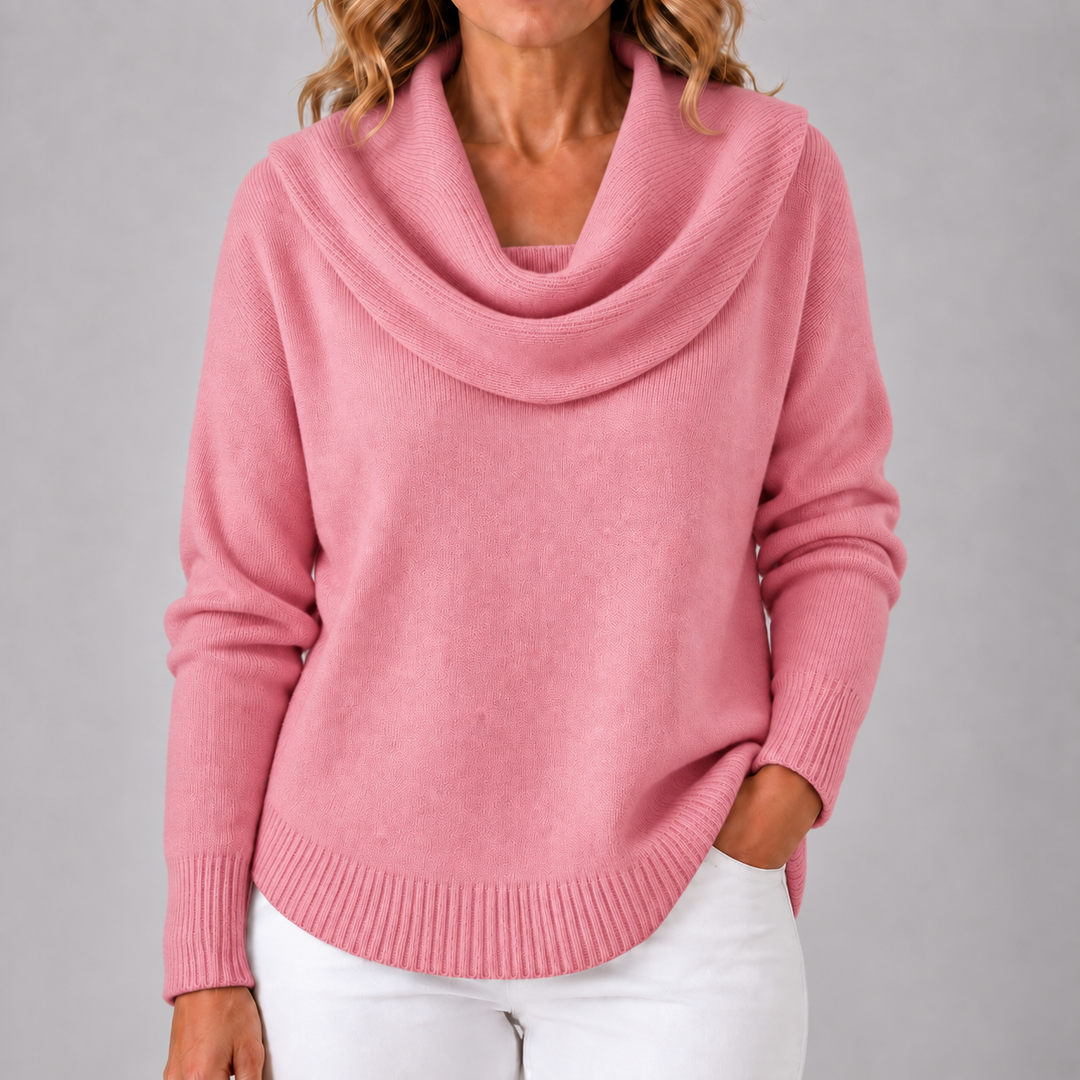 Isobel | Elegant Cowl Neck Sweater