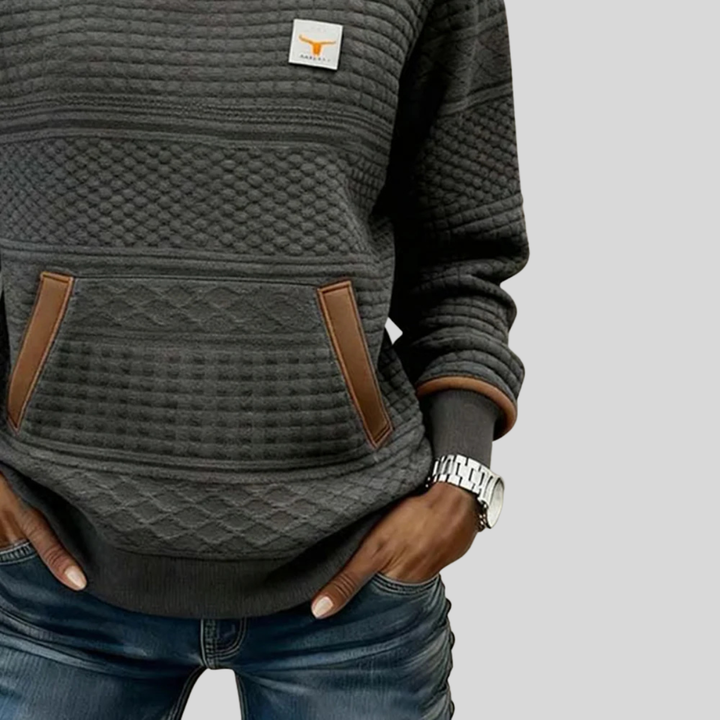 Donna | Soft Colorblock Sweatshirt