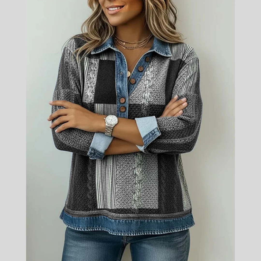 Barbara | Patchwork Top