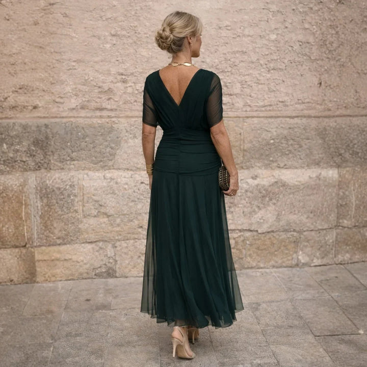 ELIZA – ELEGANT GREEN DRESS