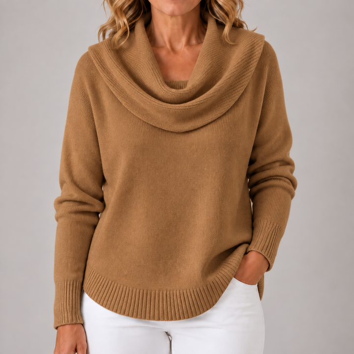 Isobel | Elegant Cowl Neck Sweater