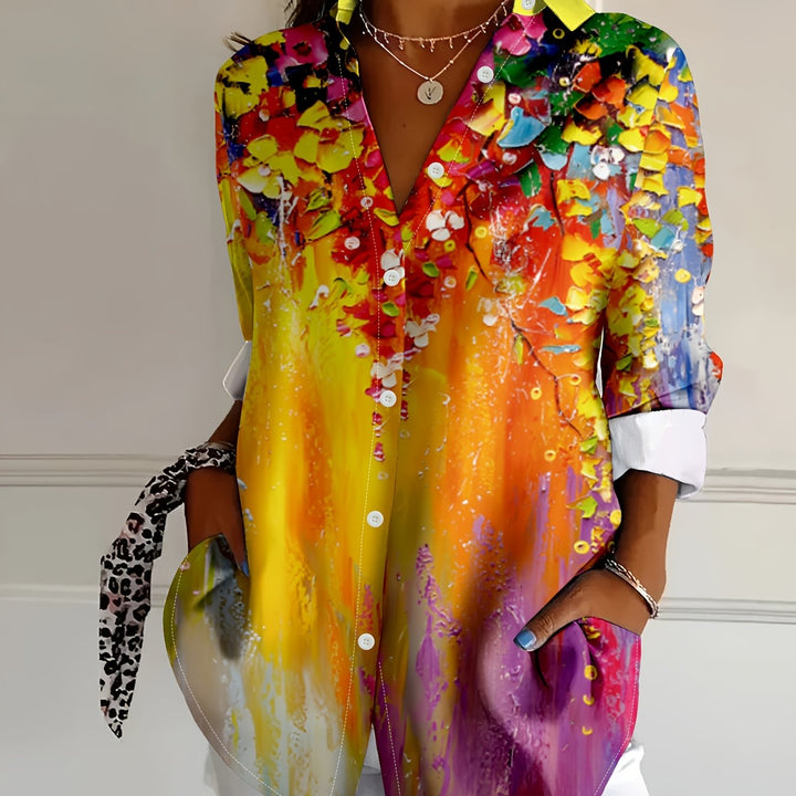 Lillian | Floral Elegance Blouse