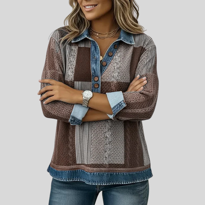 Barbara | Patchwork Top