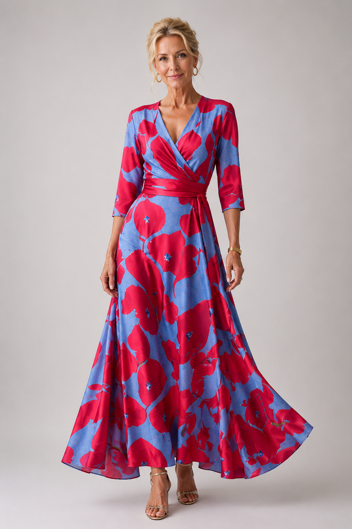 Comfortable Everyday V-Neck Dress