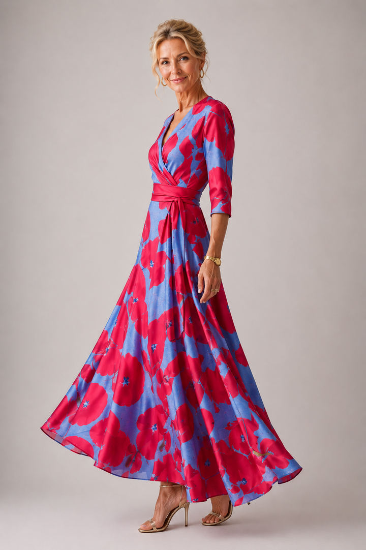 Comfortable Everyday V-Neck Dress