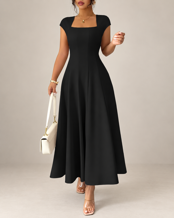 The Elena Grace Maxi Dress – Timeless Elegance with a Soft Feminine Silhouette