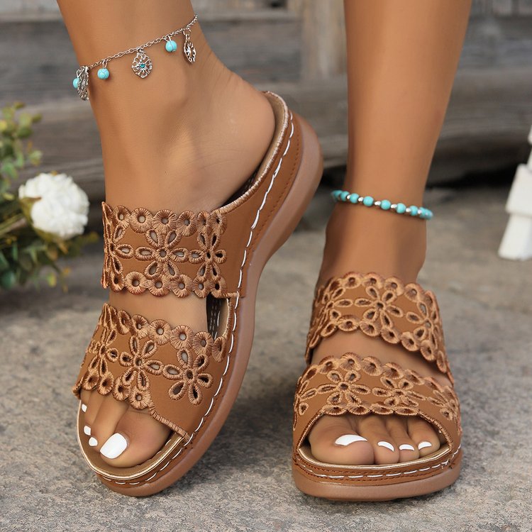 Suze | Elegant Cutout Sandals