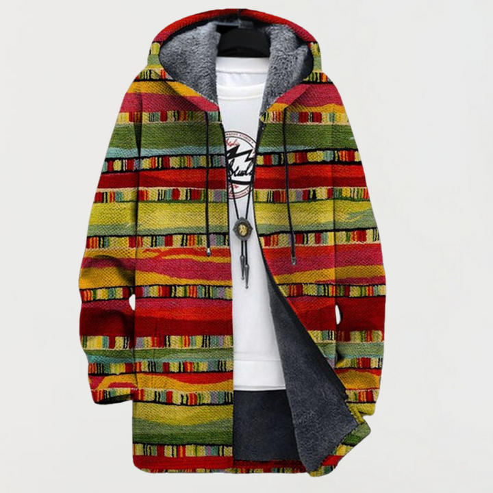 Bailey | Ethnic-Inspired Stripe Cardigan