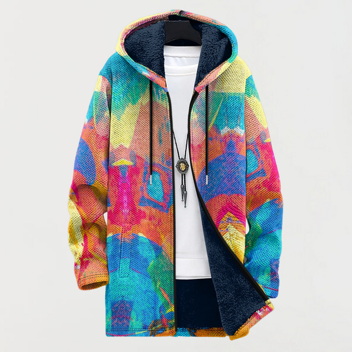 Emery | Colorful Artistic Print Hoodie