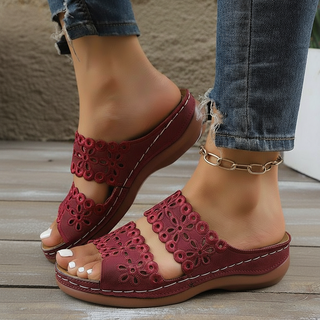 Suze | Elegant Cutout Sandals