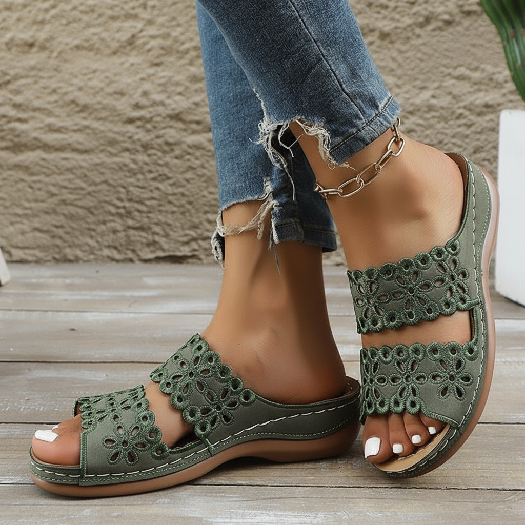 Suze | Elegant Cutout Sandals