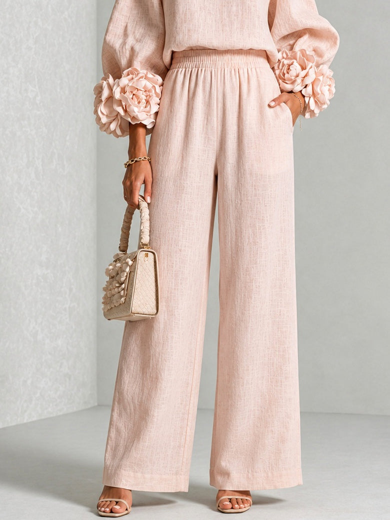 ROSALIE FLORAL CUFF TWO-PIECE SET