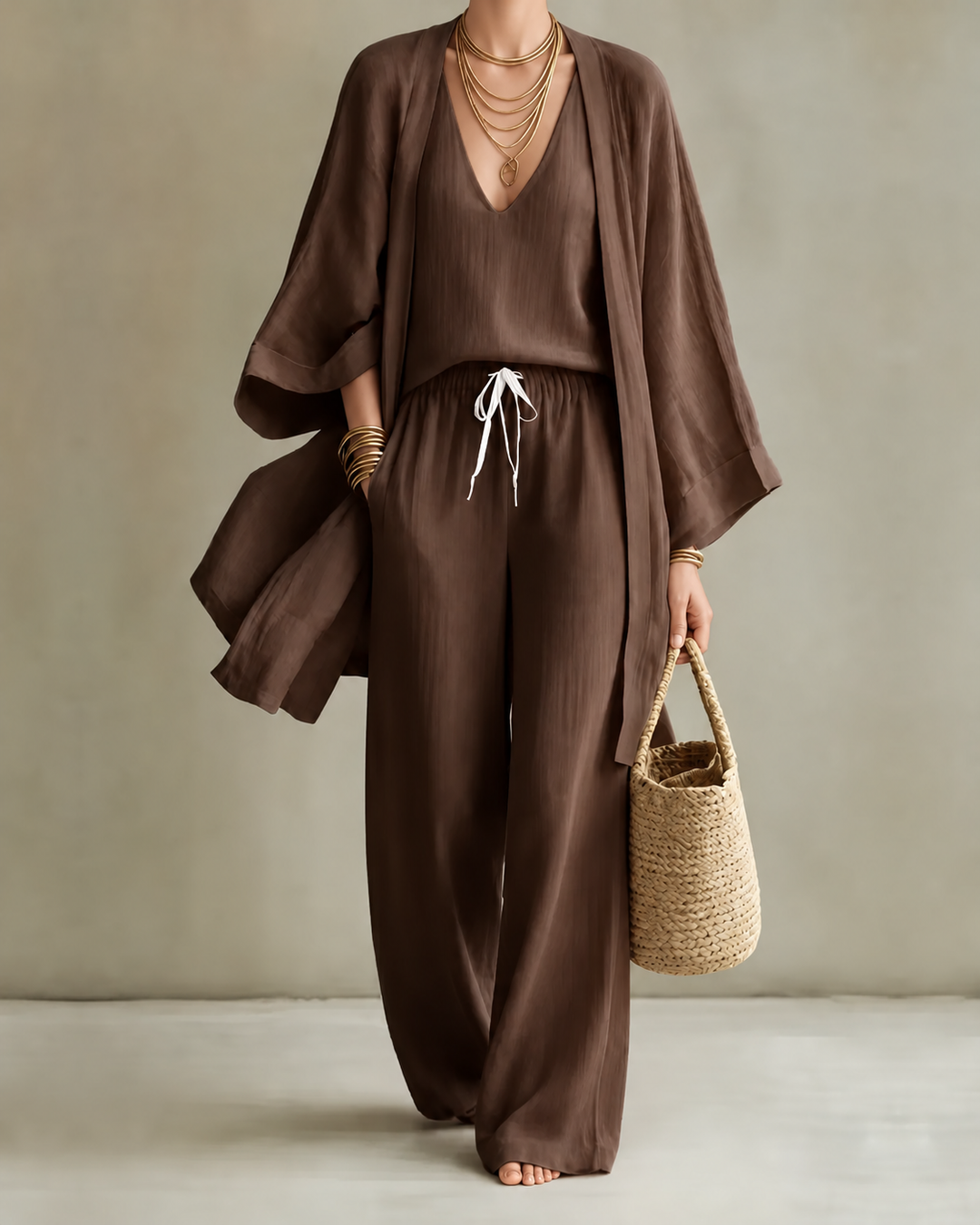 Tanisha 3-piece Textured Set