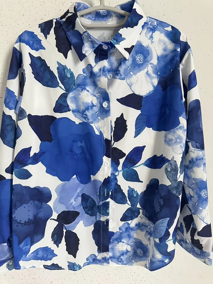 Rosalie™ | Printed Button Blouse for Effortless Everyday Style