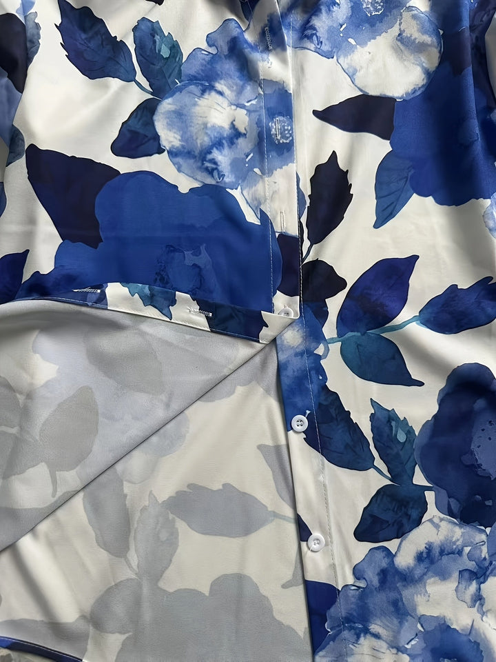 Rosalie™ | Printed Button Blouse for Effortless Everyday Style