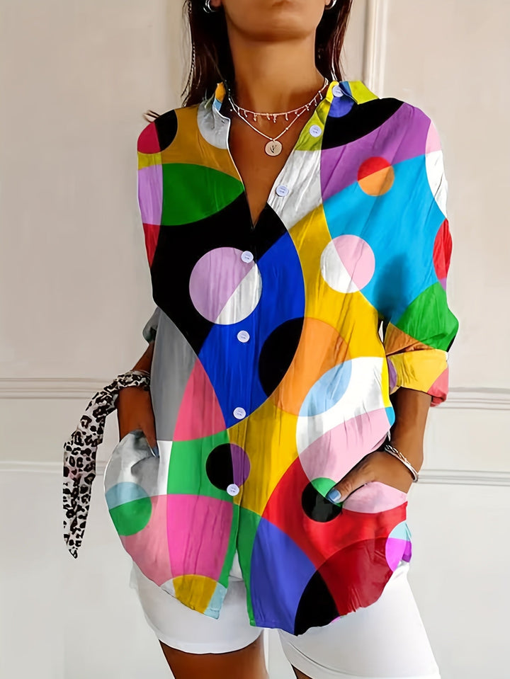 Harper | Patchwork Charm Blouse